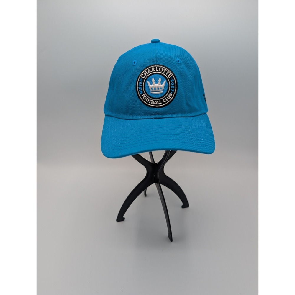 Charlotte Football Club Soccer Hat New Era Logo MLS Strap Back Baseball Cap